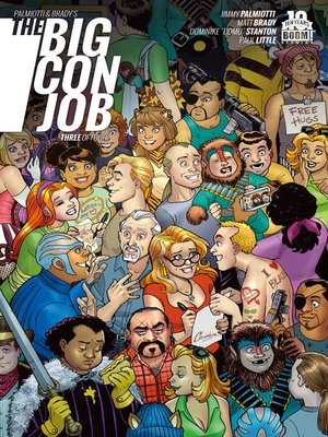 cover image of Palmiotti and Brady's The Big Con Job (2015), Issue 3